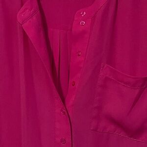 Lane Bryant Fuchsia Blouse